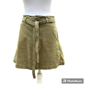 American Eagle Denim Skirt ~ NWT ~ Stretch - Olive Green - size 14